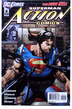 DC Comics Superman in Action Comics The New 52! Comic No. 2: Superman in chains